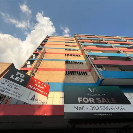 Rent this 1 bed apartment on Wanderers Street in Braamfontein, Johannesburg
