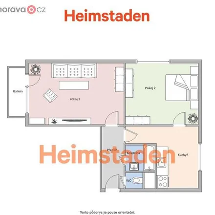 Rent this 3 bed apartment on Cihelní 1650/47 in 735 06 Karviná, Czechia