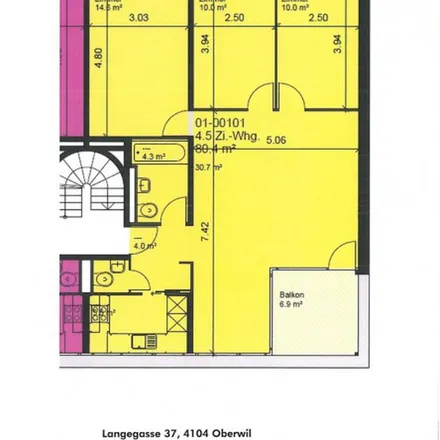 Image 4 - Langegasse 37, 4104 Oberwil, Switzerland - Apartment for rent