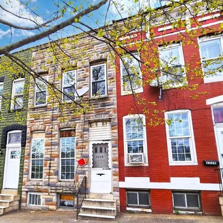 Buy this 3 bed townhouse on 2228 Wilkens Avenue in Baltimore, MD 21223