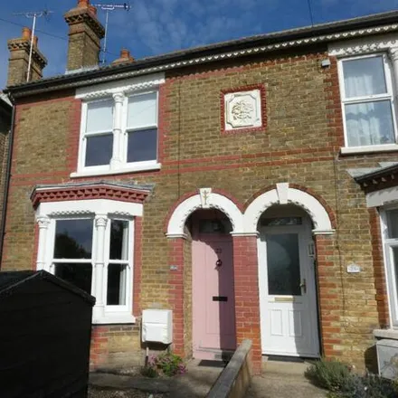 Rent this 3 bed townhouse on Whitstable Cricket Club in Belmont Road, Tankerton