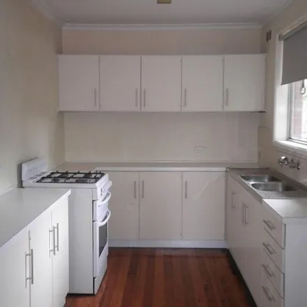 Rent this 3 bed apartment on 1/32 Harley Street in Knoxfield VIC 3180, Australia
