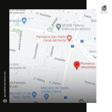 Buy this studio apartment on Avenida Ferrocarril de Cintura in Venustiano Carranza, 15270 Mexico City