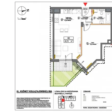 Buy this 2 bed apartment on Kuźnicy Kołłątajowskiej 17f in 31-220 Krakow, Poland