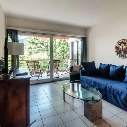 Rent this 1 bed apartment on Viale Roncaccio in 6826 Circolo di Riva San Vitale, Switzerland