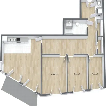 Rent this 1 bed apartment on Karel Appelhof 50 in 1112 ZD Diemen, Netherlands