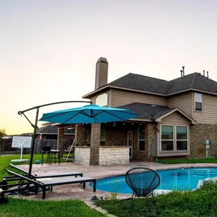 Rent this 4 bed house on 3201 Hawkins Glen Lane in Harris County, TX 77449