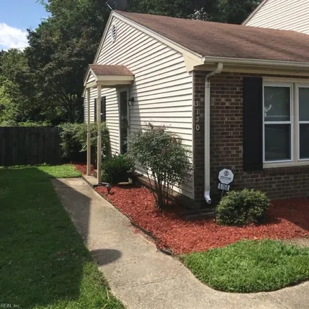 Rent this 2 bed townhouse on 5126 Castle Way in Portsmouth City, VA 23703