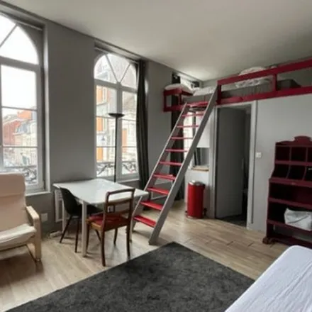 Rent this 1 bed apartment on 25 Place du Général de Gaulle in 59000 Lille, France