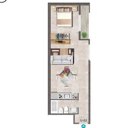 Buy this 1 bed apartment on Avenida Ovidio Lagos 684 in Alberto Olmedo, Rosario