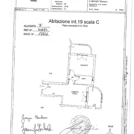 Rent this 2 bed apartment on Via Amatore Sciesa in 00043 Marino RM, Italy