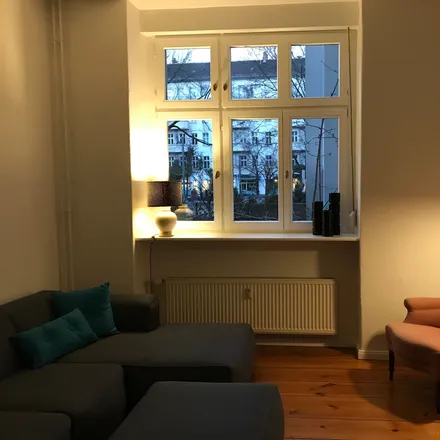Rent this 1 bed apartment on Spielplatz "El Hispano" in Wühlischstraße, 10245 Berlin
