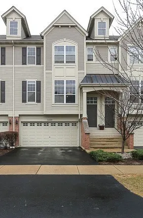 Rent this 3 bed townhouse on 3436 Bradbury Circle in Aurora, IL 60504