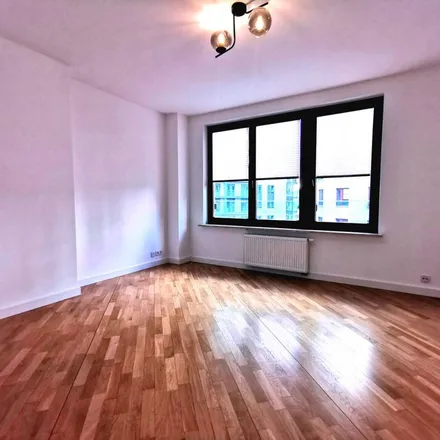 Rent this 5 bed apartment on Ośrodek Szkolno-Wychowawczy dla Głuchych im. Jana Siestrzyńskiego in Łucka, 00-842 Warsaw