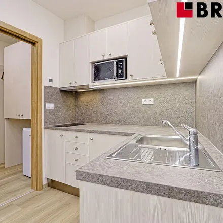 Rent this 1 bed apartment on Poláčkova 2401/2 in 628 00 Brno, Czechia