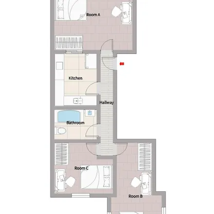 Image 4 - Dickens House, 15 Took's Court, Blackfriars, London, EC4A 1LB, United Kingdom - Apartment for rent