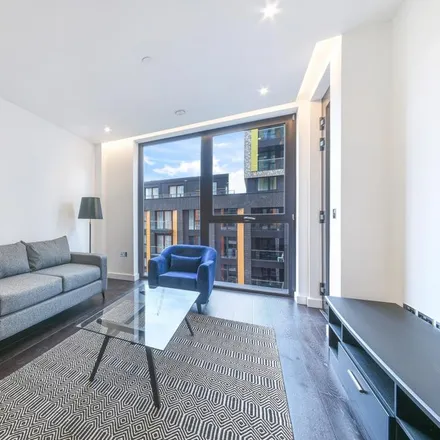 Rent this 1 bed apartment on Madeira Tower in Ponton Road, Nine Elms