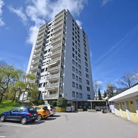 Rent this 4 bed apartment on Route du Châtelet 8 in 1700 Fribourg - Freiburg, Switzerland