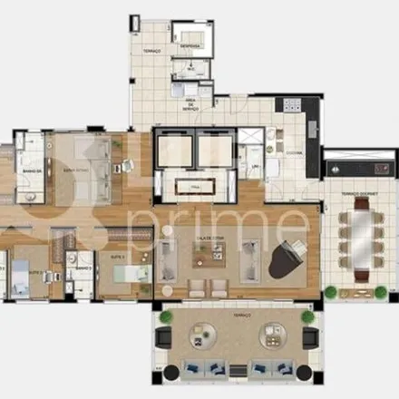 Buy this 4 bed apartment on Drogasil in Alameda Afonso Schmidt 494, Alto de Santana