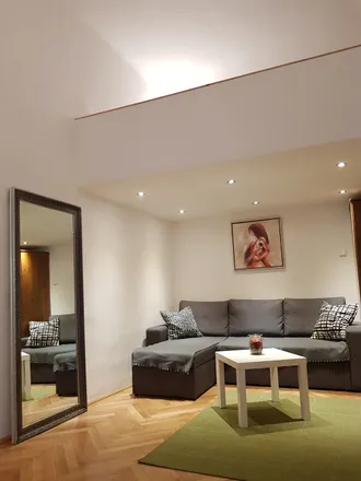 Rent this 1 bed apartment on Budapest in Klauzál utca 31, 1072