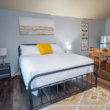 Rent this 1 bed apartment on 131 Hardeman Street in San Antonio, TX 78203