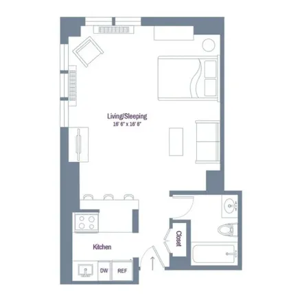Image 1 - Murray Hill Marquis, 150 East 34th Street, New York, NY 10016, USA - Apartment for rent