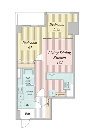 Image 2 - 環二通り, Kachidoki, Chuo, 104-0054, Japan - Apartment for rent