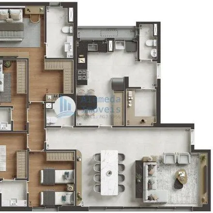 Buy this 2 bed apartment on Novos Horizonte 1 in Rua Alvarenga Peixoto, Santo Agostinho