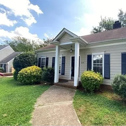 Rent this 3 bed house on 419 Silversmith Lane in Settlers Landing, Charlotte
