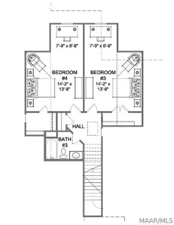 Image 4 - 1438 Barret Park Way, Montgomery, Alabama, 36117 - House for sale