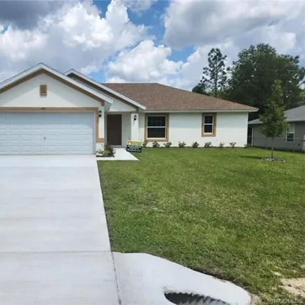 Buy this 3 bed house on 645 Walkertown Drive in Citrus Springs, FL 34434