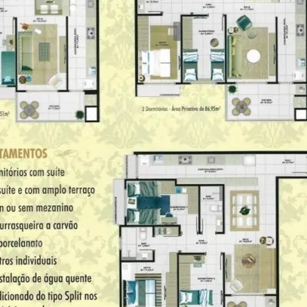 Buy this 2 bed apartment on Avenida Francisco Roberto da Silva in Praia João Rosa, Biguaçu - SC