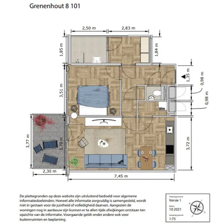 Image 3 - Grenenhout 8-316, 5621 DA Eindhoven, Netherlands - Apartment for rent