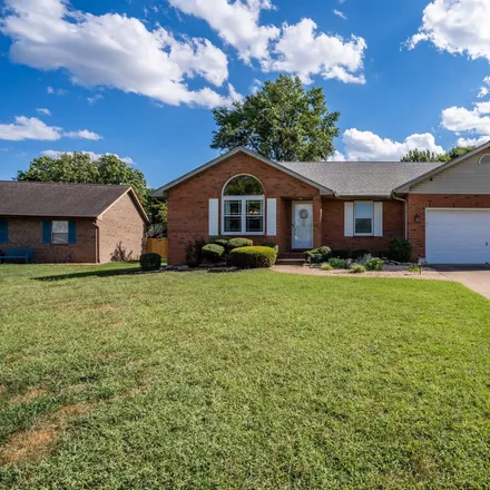 Buy this 3 bed house on 2893 Meadowgate Circle in Melody Hill, Vanderburgh County