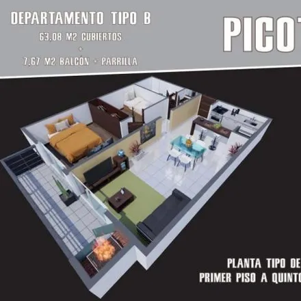 Buy this 2 bed apartment on Avenida Costanera Norte 1228 in Partido de La Costa, B7109 DBX Mar de Ajó