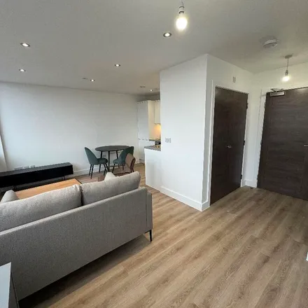 Rent this 1 bed apartment on Talbot Road in Gorse Hill, M16 0UE