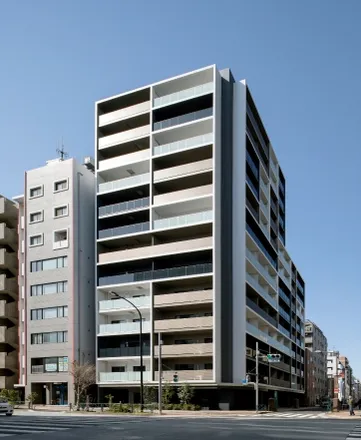 Rent this 1 bed apartment on Basha-dori in Ryogoku, Sumida