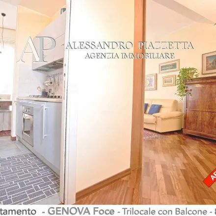 Rent this 3 bed apartment on Agip Eni in Via Antonio Cecchi 29 rosso, 16129 Genoa Genoa