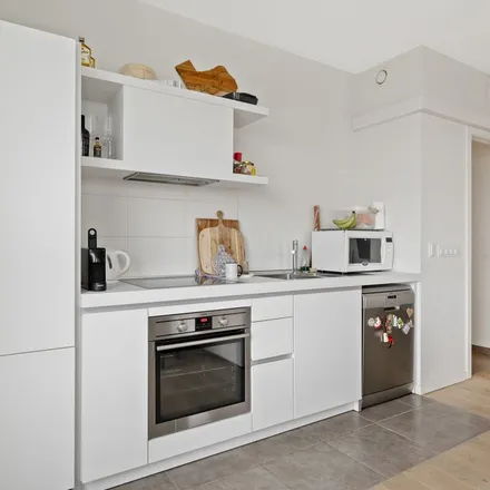 Rent this 1 bed apartment on Willem Lepelstraat 38-42 in 2000 Antwerp, Belgium