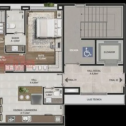 Buy this 3 bed apartment on Rua Pinto Bandeira in São Leopoldo, Caxias do Sul - RS
