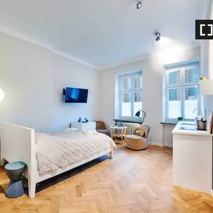 Rent this studio apartment on Świętego Ducha 59/61 in 80-834 Gdansk, Poland