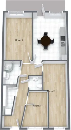 Rent this 3 bed room on Gerrit Mannourystraat 41 in 1062 LB Amsterdam, Netherlands