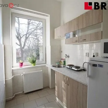 Rent this 1 bed apartment on Palackého třída 265/26 in 612 00 Brno, Czechia