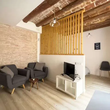 Rent this 1 bed apartment on Carrer de la Riera Baixa in 15, 08001 Barcelona