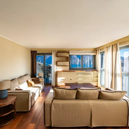 Rent this 4 bed apartment on Cinema Lux Arthouse in Via Giuseppe Motta, 6942 Circolo di Vezia