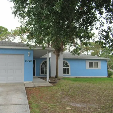 Buy this 3 bed house on 1098 Walden Boulevard Southeast in Palm Bay, FL 32909