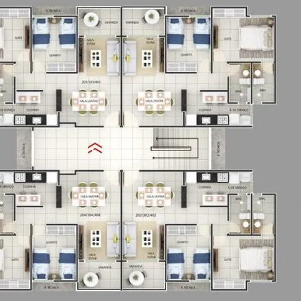 Buy this 2 bed apartment on Quadra de Esportes GII in Rua José Vasconcelos de Carvalho, Ernesto Geisel