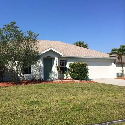 Rent this 3 bed house on 2026 Southeast Parrot Street in Port Saint Lucie, FL 34952