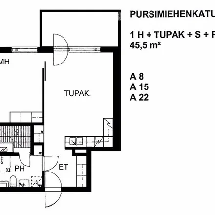 Image 8 - Pursimiehenkatu 4, 15140 Lahti, Finland - Apartment for rent
