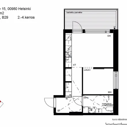 Image 6 - Punakiventie 15, 00980 Helsinki, Finland - Apartment for rent